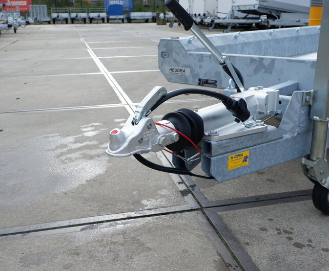 Hulco Terrax-3 3500kg 394x180cm machine-transporter met klep 150cm