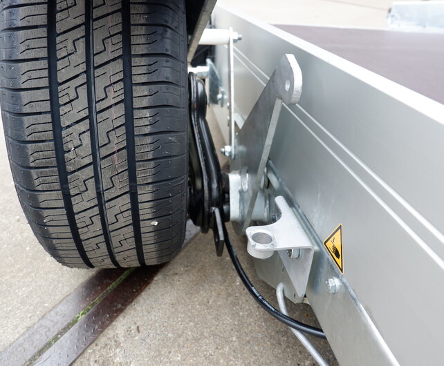 Humbaur zakbare multitransporter 1800kg 310x177cm