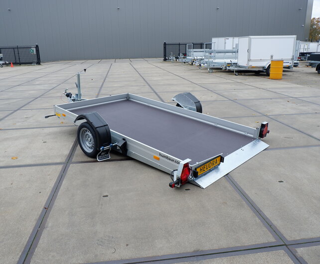 Humbaur zakbare multitransporter 1500kg 310x177cm