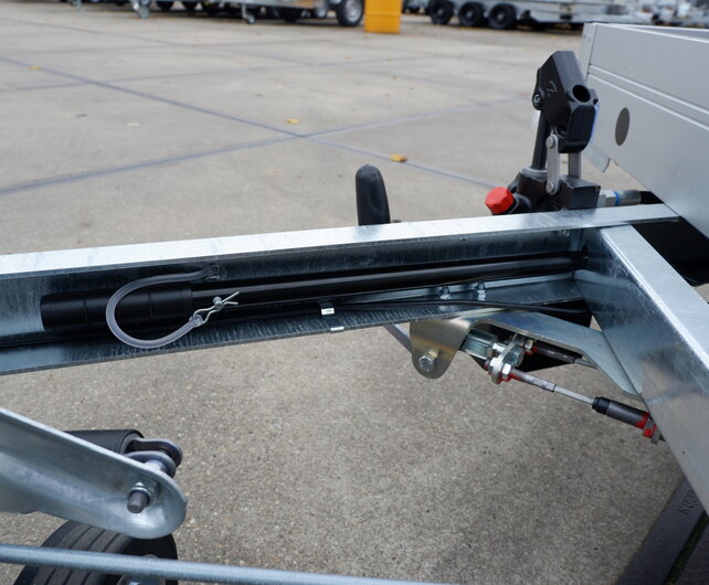 Humbaur zakbare multitransporter 1500kg 310x177cm