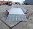 Hulco Terrax-3 3500kg 394x180cm machinetransporter met klep 100cm