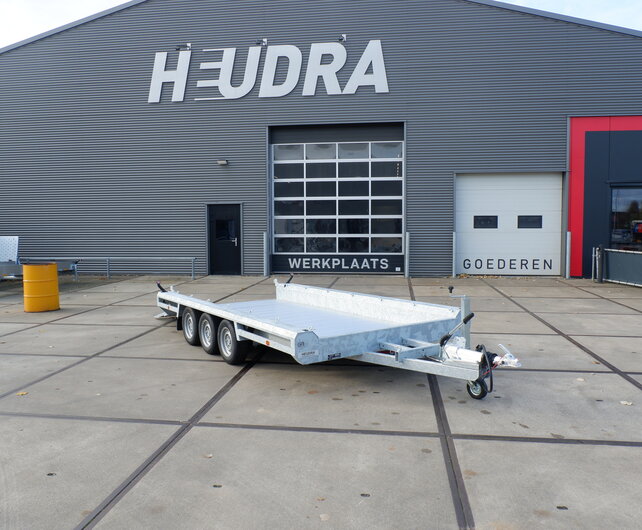 Hulco Terrax-3 3500kg 394x180cm machinetransporter met klep 100cm