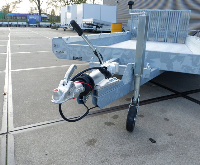 Hulco Terrax-3 3500kg 394x180cm machinetransporter met klep 100cm