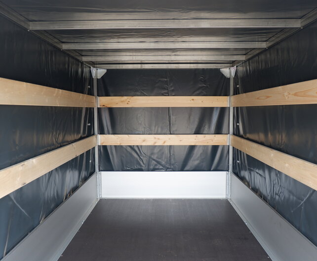 Huif 305x150x165cm voor Anssems PLT Pro plateauwagen