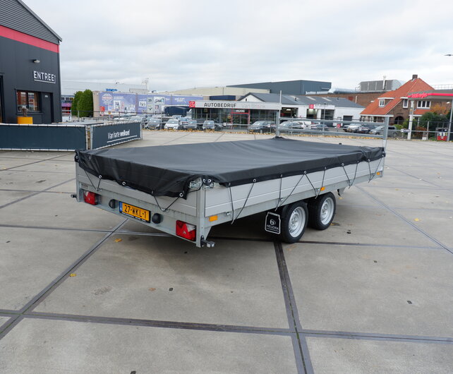 Saris plateauwagen 406x204cm 2700kg tandemas