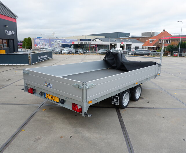 Saris plateauwagen 406x204cm 2700kg tandemas