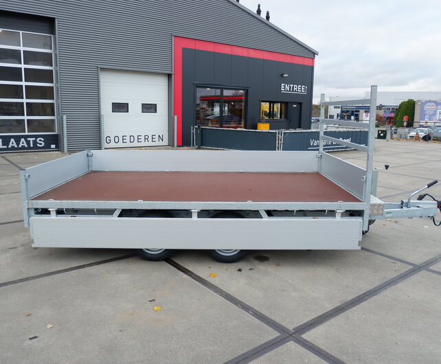 Actiemodel: Hulco Medax-2 3000kg 335x183cm plateauwagen