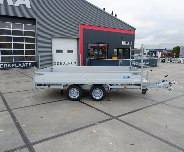 Actiemodel: Hulco Medax-2 3000kg 335x183cm plateauwagen