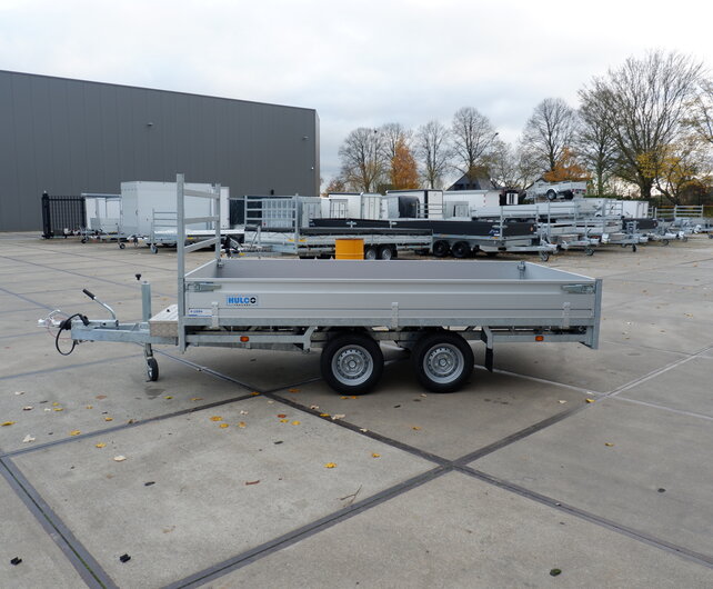 Actiemodel: Hulco Medax-2 3000kg 335x183cm plateauwagen