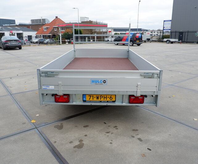 Actiemodel: Hulco Medax-2 3000kg 335x183cm plateauwagen