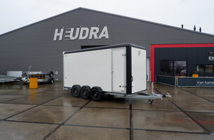 Henra gesloten aanhangwagen tridemas 3500kg 465x184x220cm Xpert met zijdeur