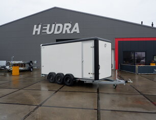 Henra gesloten aanhangwagen tridemas 3500kg 465x184x220cm Xpert met zijdeur
