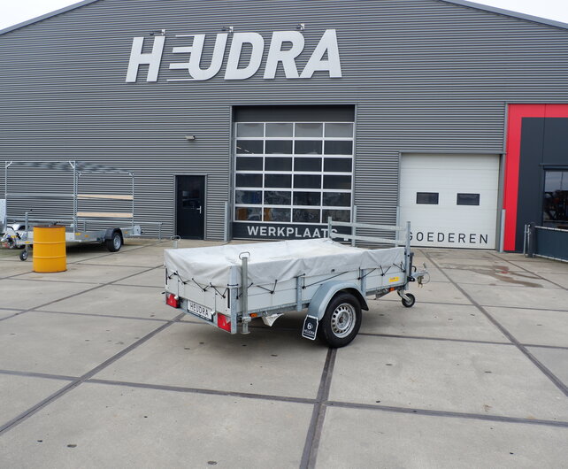 Gebruikte Anssems BSX bakwagen 251x130cm 750kg