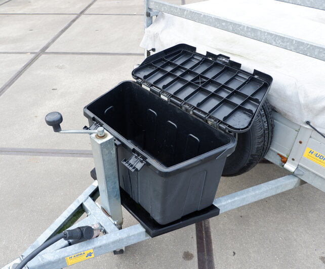 Gebruikte Anssems BSX bakwagen 251x130cm 750kg