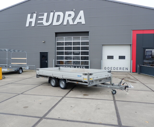 Gebruikte Hulco Medax-2 3000kg 405x183cm plateauwagen