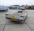 Gebruikte Hulco Medax-2 3000kg 405x183cm plateauwagen