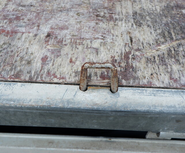 Gebruikte Hulco Medax-2 3000kg 405x183cm plateauwagen