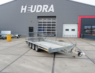 Gebruikte Hulco Terrax-3 machinetransporter 3500kg 394x180cm met ladderklep
