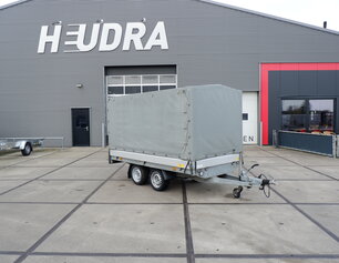 Gebruikte Hapert plateauwagen met huif 2000kg 305x160x150cm