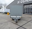 Gebruikte Hapert plateauwagen met huif 2000kg 305x160x150cm