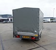 Gebruikte Hapert plateauwagen met huif 2000kg 305x160x150cm