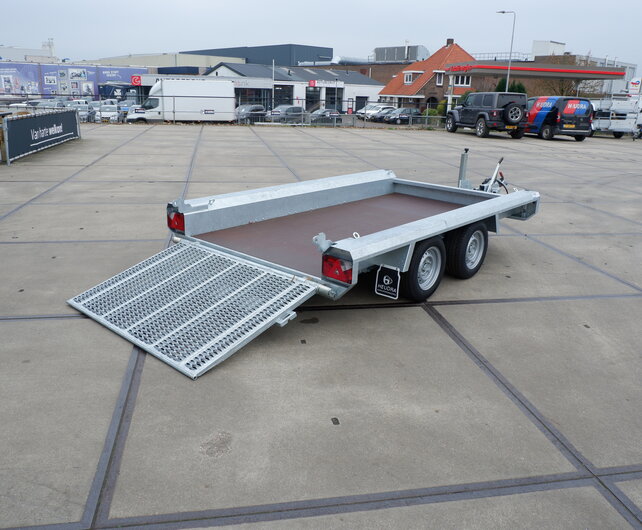 Hulco Terrax Basic 2600kg 294x150cm machinetransporter