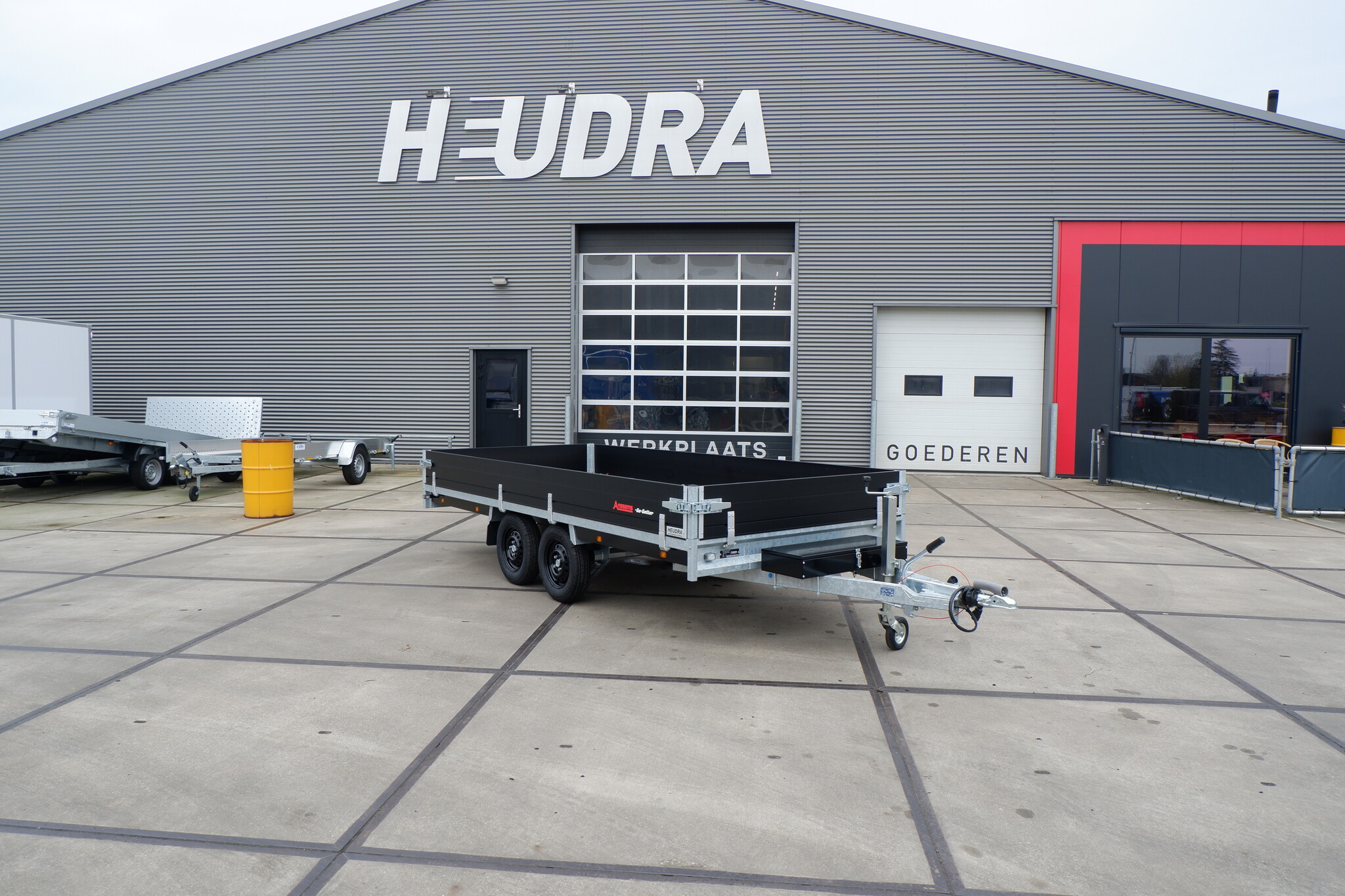 Anssems PSX 2000kg 405x178cm plateauwagen Go-Getter