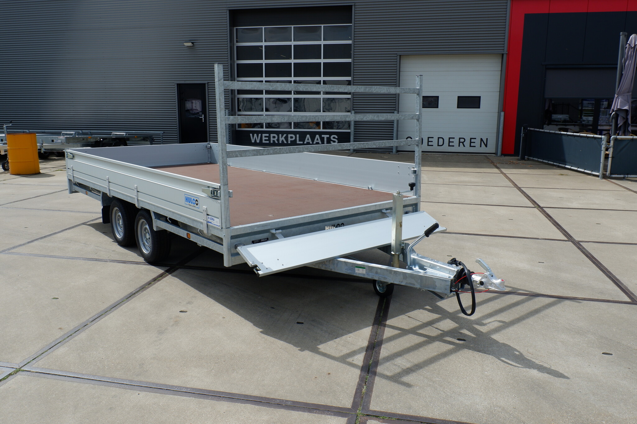 Voorrek voor Hulco Medax/Benax 203cm (breedte) plateauwagen / kipper