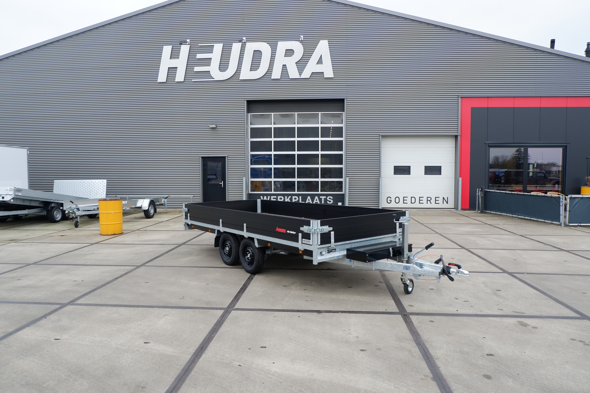 Anssems PSX 2500kg 405x178cm plateauwagen Go-Getter