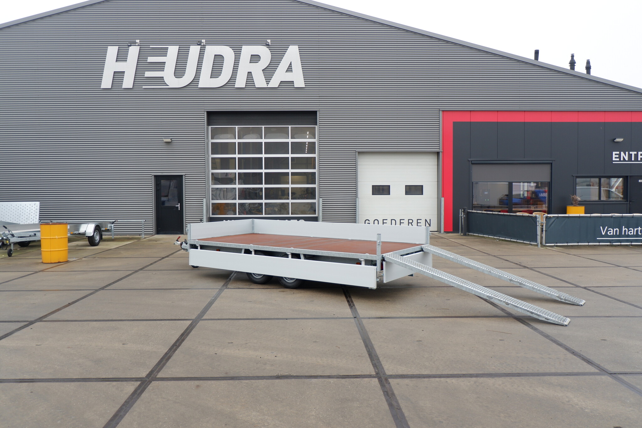 Anssems ASX plateauwagen 2000kg 405x178cm