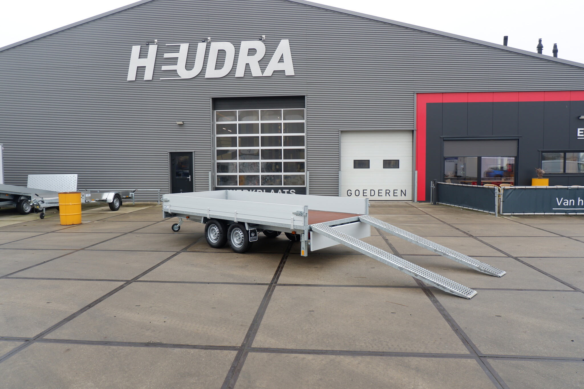 Anssems ASX plateauwagen 3000kg 405x178cm