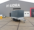 Anssems PLTT Pro plateauwagen met huif 2000kg 305x150x165cm