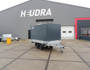 Anssems PLTT Pro plateauwagen met huif 2000kg 305x150x165cm