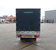 Anssems PLTT Pro plateauwagen met huif 2000kg 305x150x165cm
