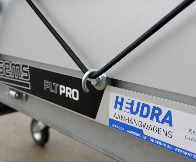 Anssems PLTT Pro plateauwagen met huif 2000kg 305x150x165cm