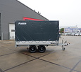 Huif 305x150x165cm voor Anssems PLT Pro plateauwagen
