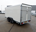 Henra gesloten aanhangwagen tandemas 3500kg 465x184x190cm met oprijklep