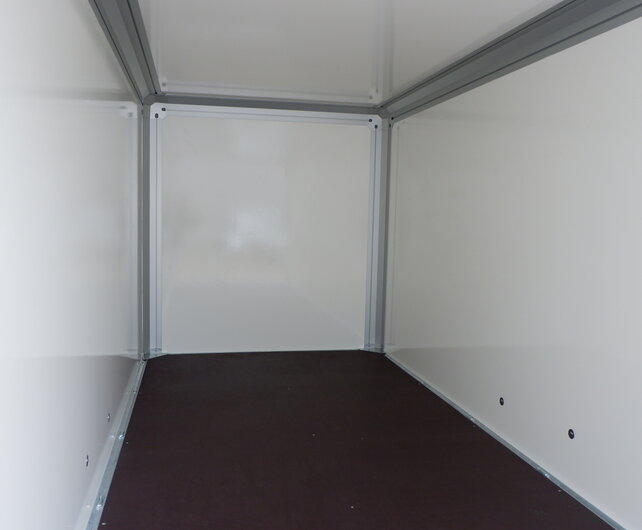 Henra gesloten aanhangwagen tandemas 3500kg 465x184x190cm met oprijklep