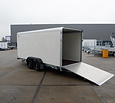 Henra gesloten aanhangwagen tandemas 3500kg 465x184x190cm met oprijklep