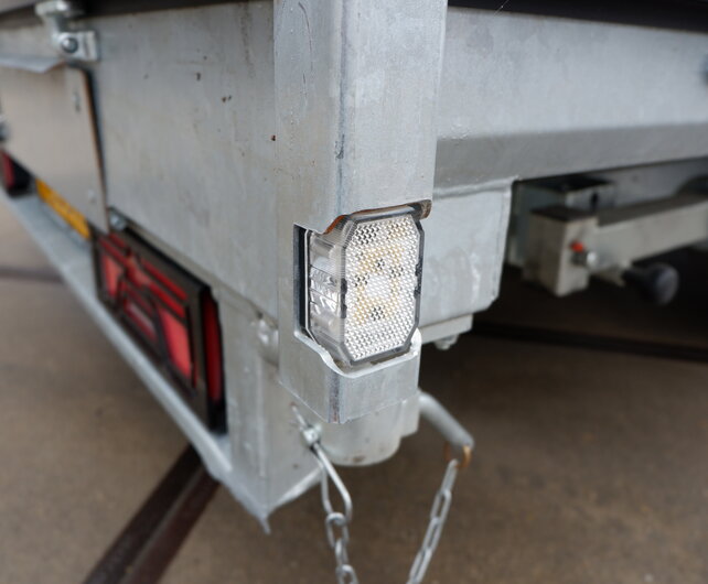 Henra driezijdige kipper tandemas 3500kg 401x202cm Xpert Black Label