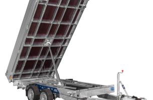 Saris elektrische driezijdige kipper 3500kg 356x184cm Heavy Duty