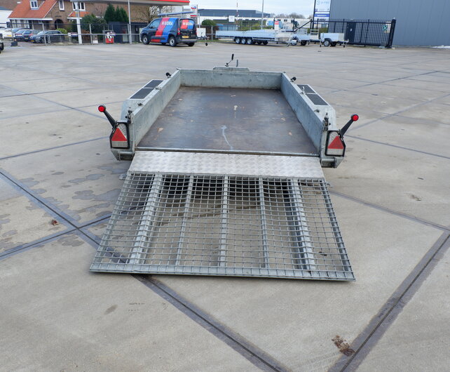 Gebruikte Nugent machinetransporter 3500kg 310x160cm
