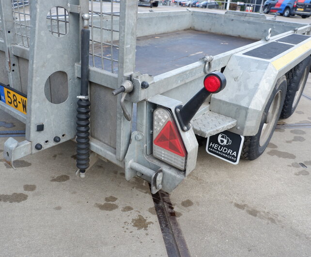 Gebruikte Nugent machinetransporter 3500kg 310x160cm