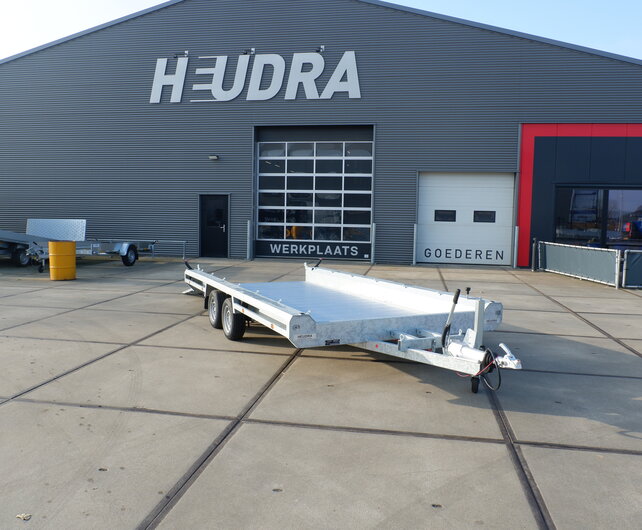 Hulco Terrax-2 3500kg 469x195cm machinetransporter met klep 150cm