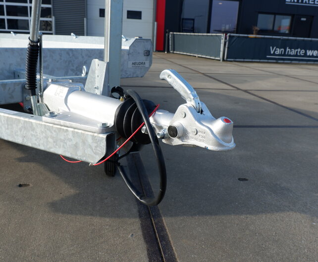 Hulco Terrax-2 3500kg 469x195cm machinetransporter met klep 150cm
