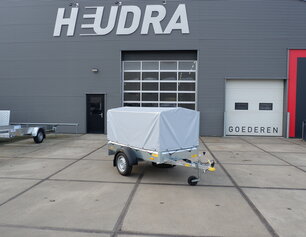 Gebruikte Humbaur Steely bakwagen 750kg 205x109x100cm met huif