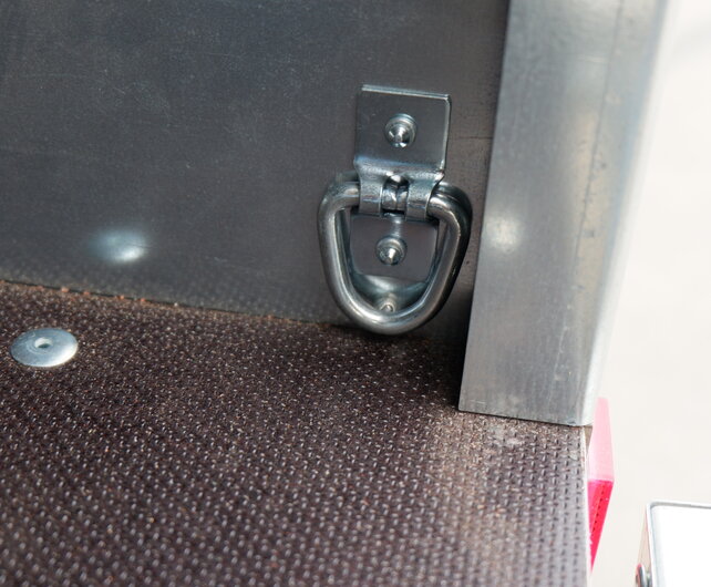 Gebruikte Humbaur Steely bakwagen 750kg 205x109x100cm met huif