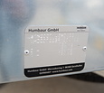 Gebruikte Humbaur Steely bakwagen 750kg 205x109x100cm met huif