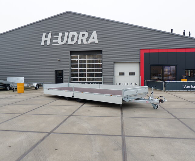 Henra plateauwagen tandemas 3500kg 703x222cm