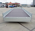 Henra plateauwagen tandemas 3500kg 703x222cm